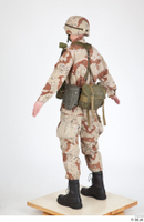  Photos Army Man in Camouflage uniform 7 20th century US Army a poses camouflage whole body 0004.jpg